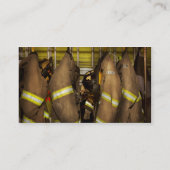 ファイアファイター – バンカーギア 名刺 (裏面)