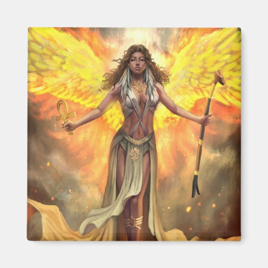 ファイアフェニックスマアット マグネット (正面)