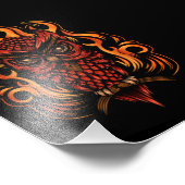 ファイアフクロウ フォトプリント            (角)