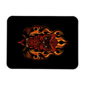 ファイアフクロウ マグネット (横)