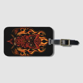 ファイアフクロウ ラゲッジタグ (正面横)