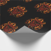 ファイアフクロウ ラッピングペーパー (角)