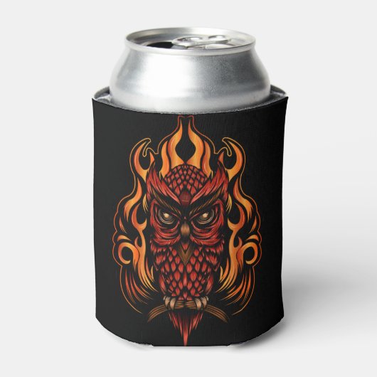 ファイアフクロウ 缶クーラー (缶正面)