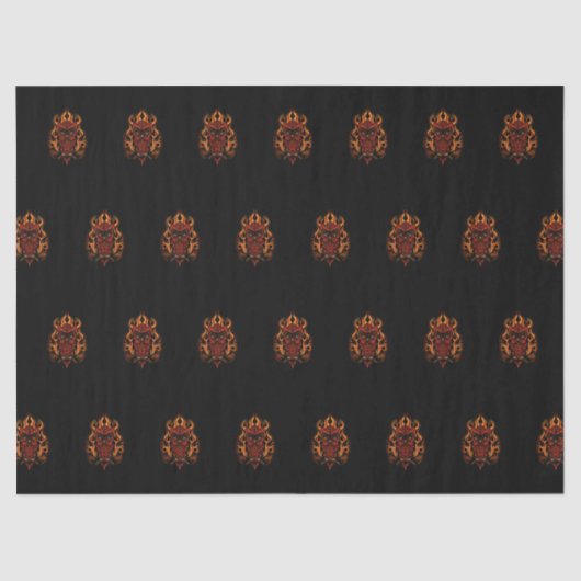 ファイアフクロウ 薄葉紙 (正面)