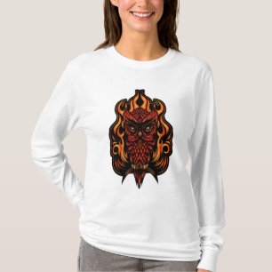 ファイアフクロウ Tシャツ