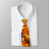 ファイアフラクタルアート10タイ ネクタイ (タイ)