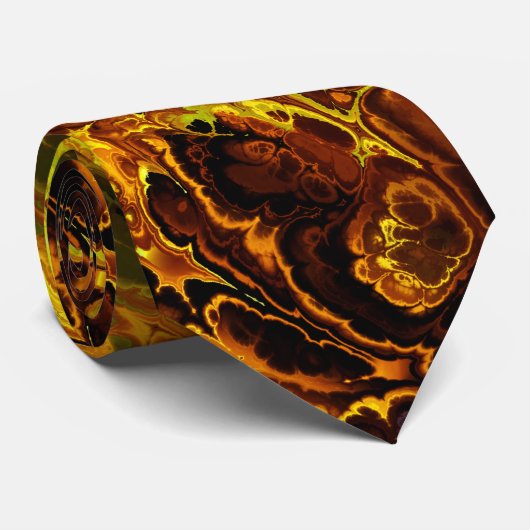 ファイアフラクタルアート8タイ ネクタイ (ロール)