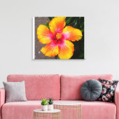 ファイアフラワーキャンバス キャンバスプリント (インサイチュ (リビング))