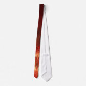 ファイアフラワーフラクタルアート ネクタイ (裏面)