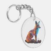 ファイアフロストキツネ キーホルダー (正面左)