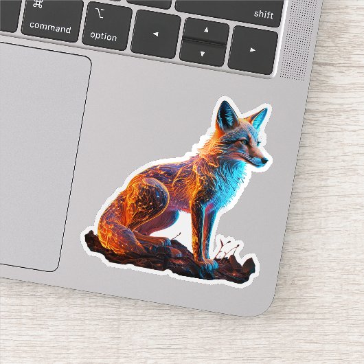 ファイアフロストキツネ シール (詳細)