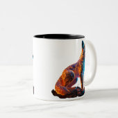 ファイアフロストキツネ ツートーンマグカップ (正面右)