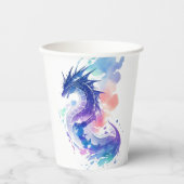 ファイアブリージングドラゴンの魅惑誕生日 紙コップ (正面)
