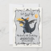 ファイアブリージングドラゴンバースデーパーティー 招待状 (正面)