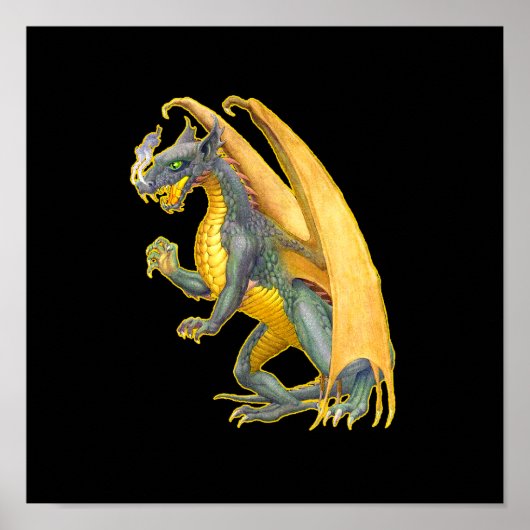 ファイアブリージングドラゴンポスター ポスター (正面)