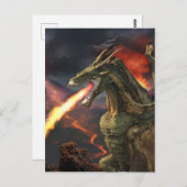 ファイアブリージングドラゴンマジカルファンタジー ポストカード (正面/裏面)