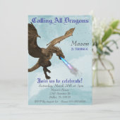 ファイアブリージングドラゴンワイバーンバースデーパーティー 招待状 (スタンド正面)