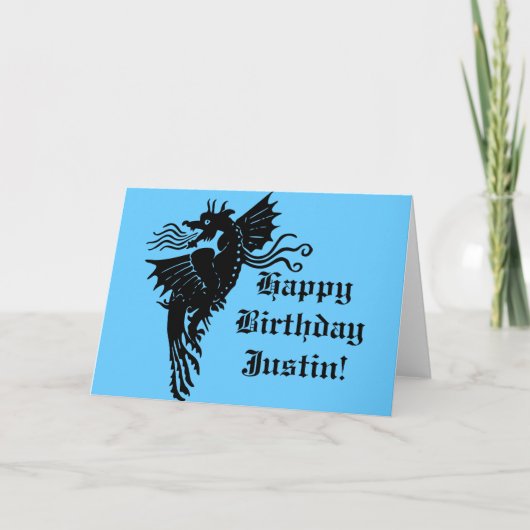 ファイアブリージングドラゴン カード (正面)