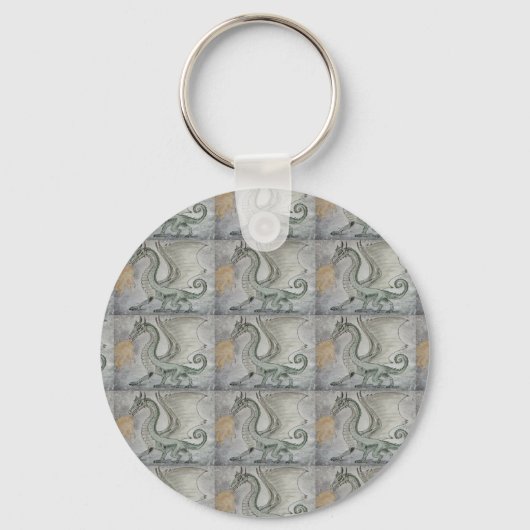 ファイアブリージングドラゴン キーホルダー (正面)