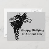 ファイアブリージングドラゴン ポストカード (正面/裏面)