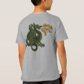 ファイアブリージングドラゴン Tシャツ (裏面)