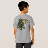 ファイアブリージングドラゴン Tシャツ (裏面フル)