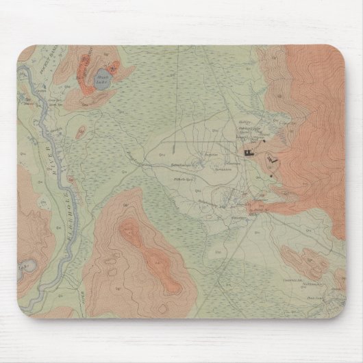 ファイアホールガイザー盆地 マウスパッド (正面)