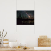 ファイアホール湖の天の川 ポスター (キッチン)