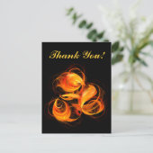 ファイアボールありがとうはがき ポストカード (スタンド正面)