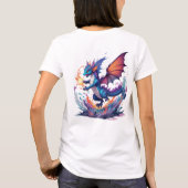 ファイアボールでドラゴン Tシャツ (裏面)