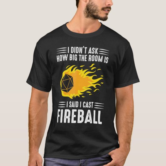ファイアボールウィザードソーサー Tシャツ (正面)