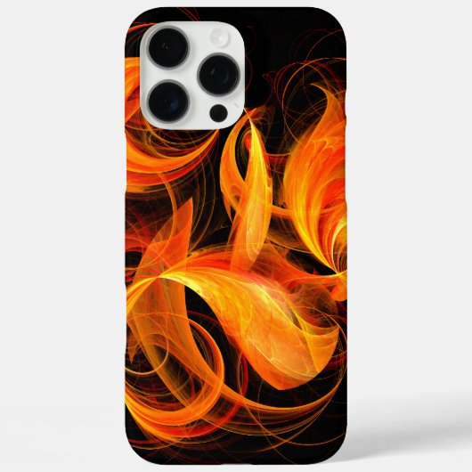 ファイアボール抽象芸術アート Case-Mate iPhoneケース (裏面)