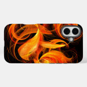 ファイアボール抽象芸術アート Case-Mate iPhoneケース (裏面 (横))