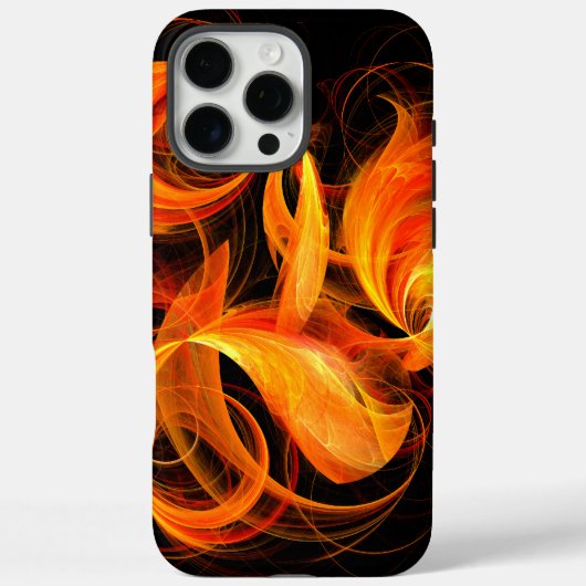 ファイアボール抽象芸術アート Case-Mate iPhoneケース (裏面)