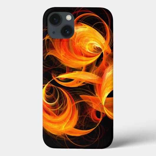 ファイアボール抽象芸術アート Case-Mate iPhoneケース (裏面)