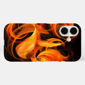ファイアボール抽象芸術アート Case-Mate iPhoneケース (裏面 (横))
