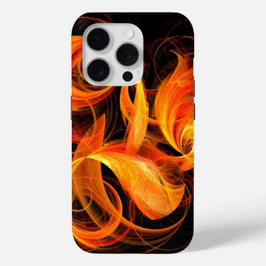 ファイアボール抽象芸術アート Case-Mate iPhoneケース (裏面)