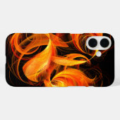 ファイアボール抽象芸術アート Case-Mate iPhoneケース (裏面 (横))