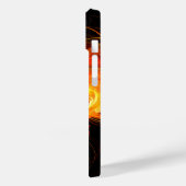 ファイアボール抽象芸術アート Case-Mate iPhoneケース (裏面 / 左)