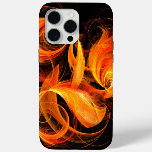 ファイアボール抽象芸術アート Case-Mate iPhoneケース (裏面)
