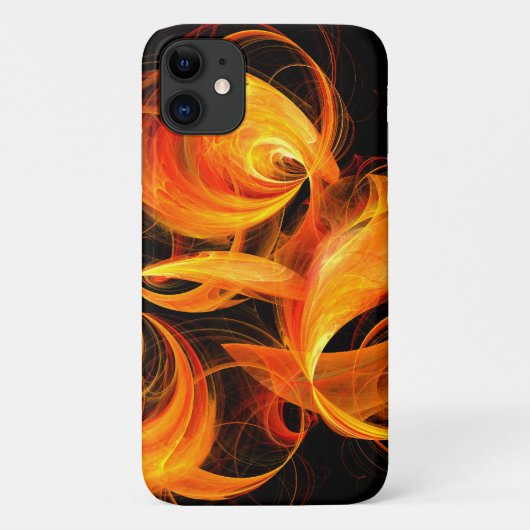 ファイアボール抽象芸術アート Case-Mate iPhoneケース (裏面)