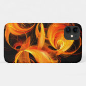 ファイアボール抽象芸術アート Case-Mate iPhoneケース (裏面(横))