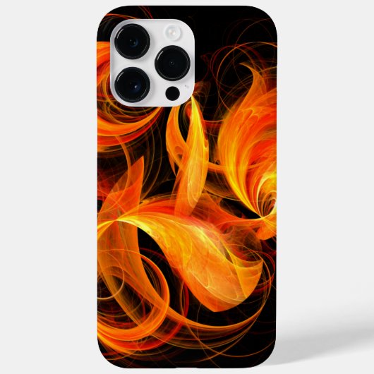 ファイアボール抽象芸術アート Case-Mate iPhoneケース (裏面)