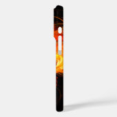 ファイアボール抽象芸術アート Case-Mate iPhoneケース (裏面 / 左)