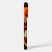 ファイアボール抽象芸術アート Case-Mate iPhoneケース (裏面 / 右)