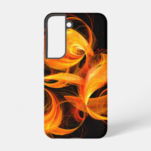 ファイアボール抽象芸術 SAMSUNG GALAXY S22ケース