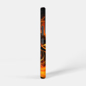 ファイアボール抽象芸術 SAMSUNG GALAXYケース (右側面)