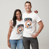 ファイアボーン・スカル アーバンストリートウェア Tシャツ (ユニセックス)