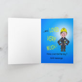 ファイアマンさん カード (内部)