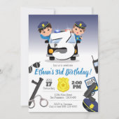 ファイアマンパーティの招待状 招待状 (正面)